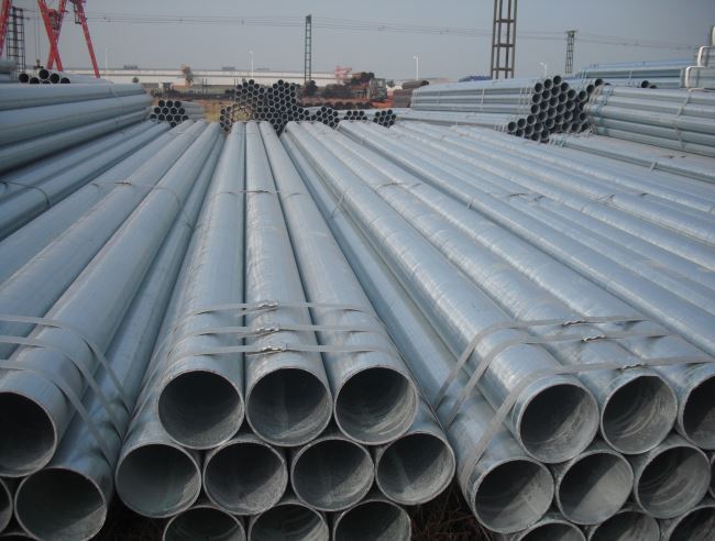 BS1387/BS1139 Galvanized Steel Pipe