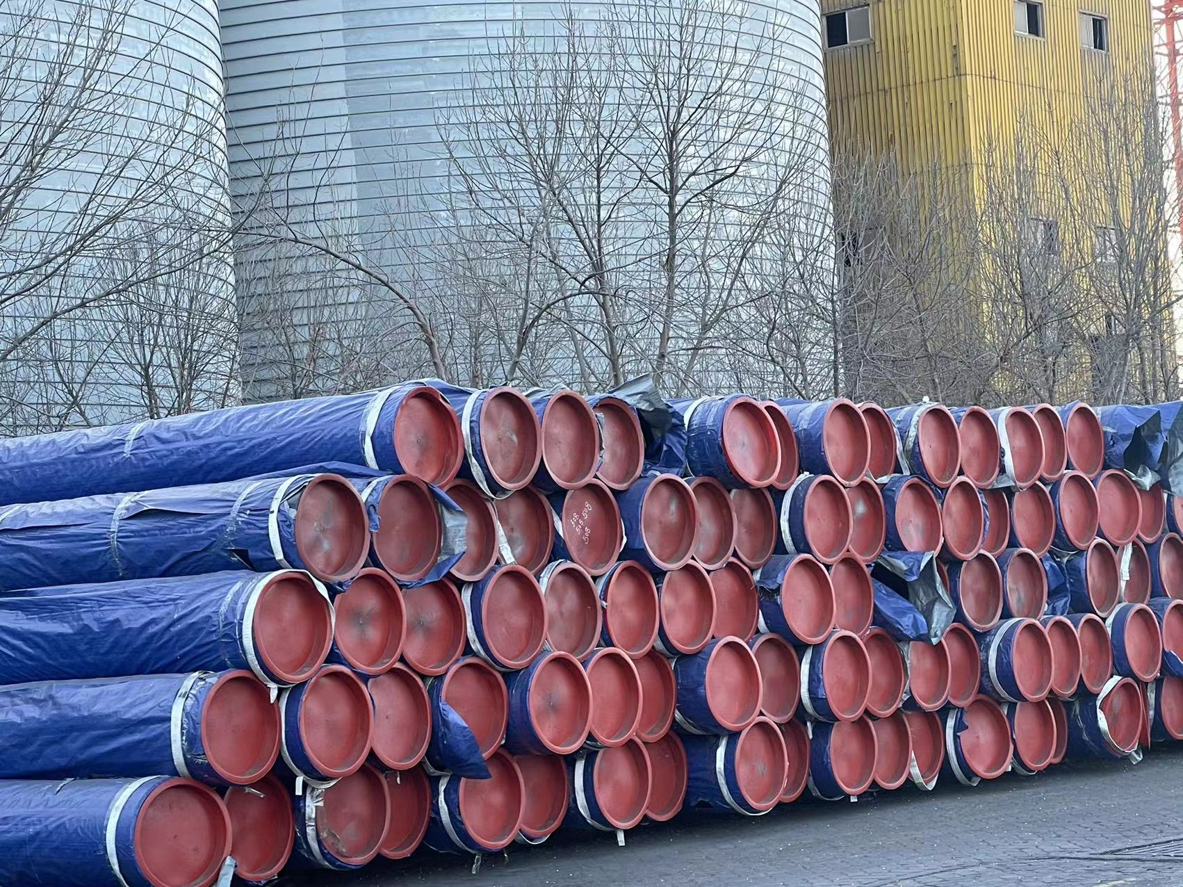 Xinyue Seamless steel pipe is on the way to the project site