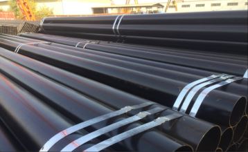 Surface treatment for ERW steel pipe