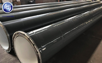 The Netherlands Flange Coated Pipe For Dredging Service