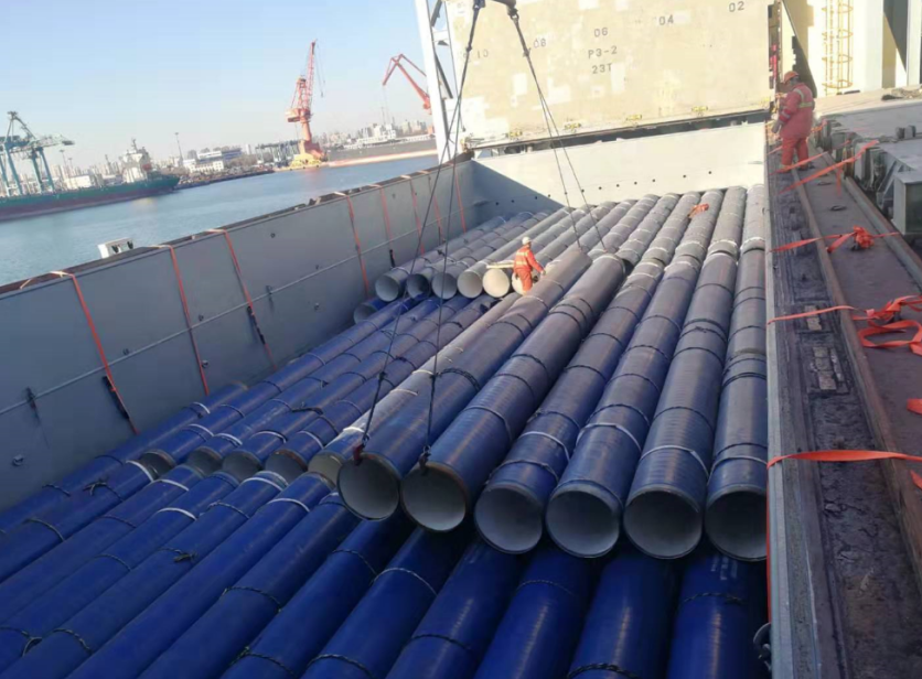Drinking water SSAW steel pipe project delivered successfully