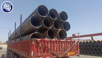 Xinyue Steel SSAW Steel Pipe to Honduras for Port Construction