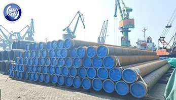 Xinyue Steel Piling Pipes to Egypt for Piling Construction