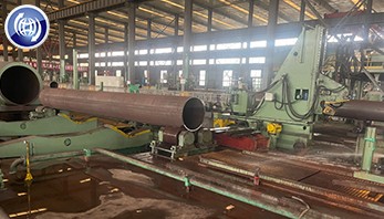 Xinyue Steel 1500 tons steel pipes to Chile for Mining project