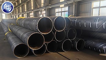 Xinyue Steel SSAW Steel Pipe to Saudi Arabia for Foundation Piles