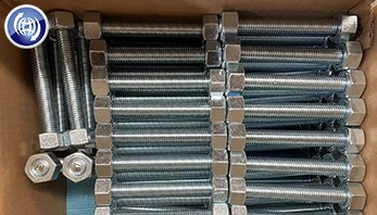Xinyue Steel BOLTS NUTS to Africa for Pipeline maintenance