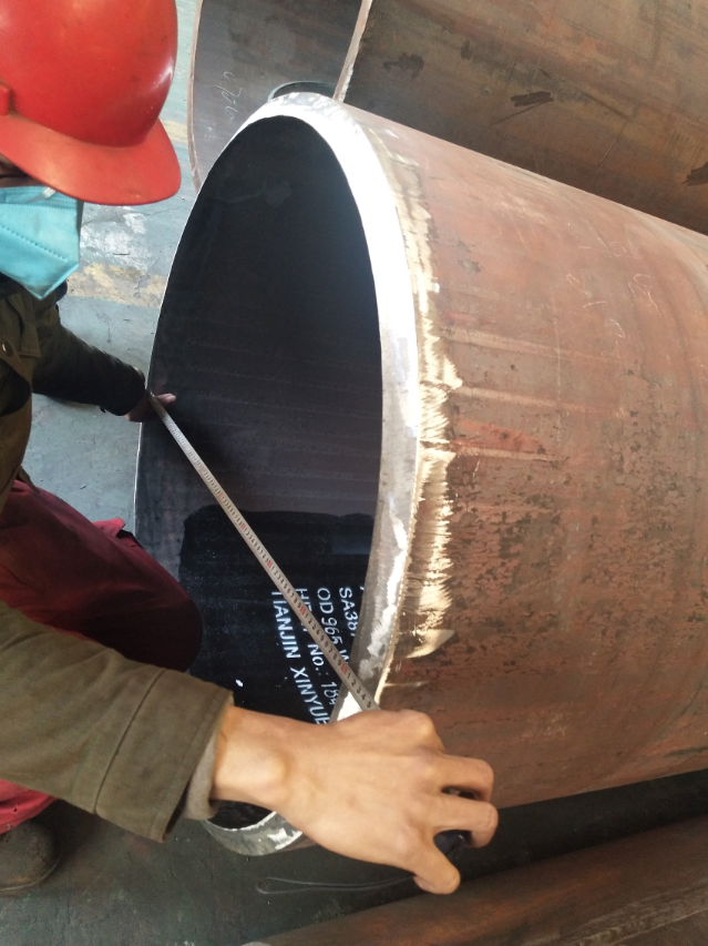 European alloy submerged arc welding pipe passed TUV test and was successfully delivered