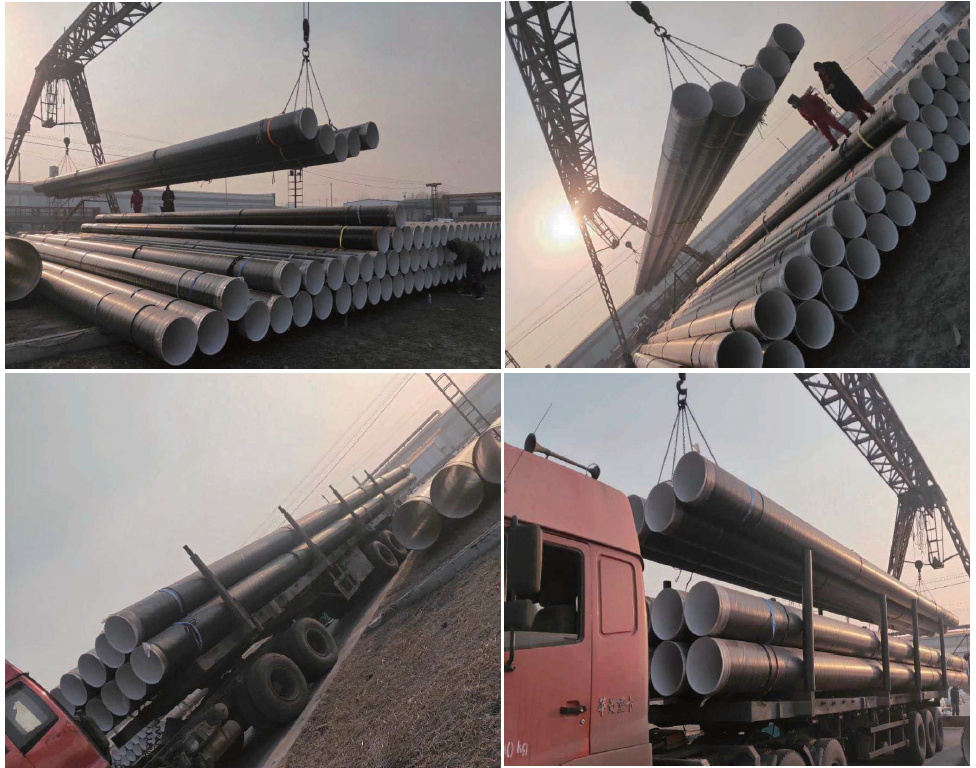 Ductile iron pipe delivered successfully