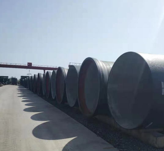 Ductile iron pipe delivered successfully