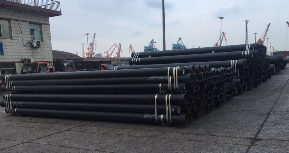 Ductile iron pipe delivered successfully
