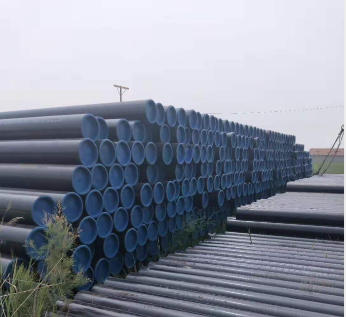 OIL PIPELINE PIPES SUPPLIED TO SOUTH AFRICA AFTER INSPECTION
