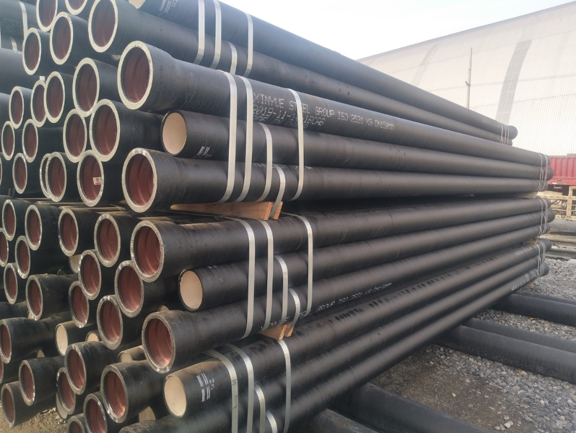 Ductile iron pipe delivered successfully