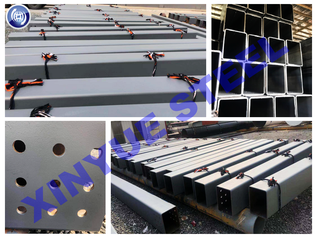Bus Station Construction Pipe Supply Successfully Completed Production