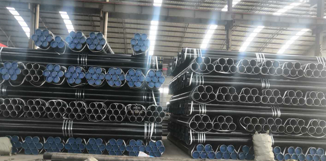 ASTM A106 GR.B stock seamless steel pipes delivered