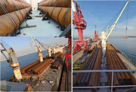 Xinyue's 2,440-ton spiral tube set sail