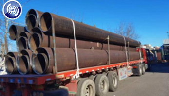 Xinyue Steel LSAW Steel Pipe to Congo for Piling Construction