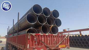 Xinyue Steel SSAW Steel Pipe to Honduras for Port Construction