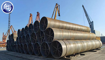 Xinyue Steel SSAW Steel Pipe to Singapore for Underground Structure Construction