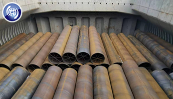 Xinyue Steel SSAW Steel Pipe to Singapore for Underground Structure Construction
