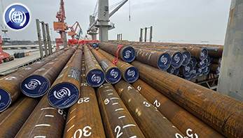 Xinyue Steel Arc-welded steel Pipe to Australia for Marine Jetty Construction Xinyue Steel Arc-welded steel Pipe to Australia for Marine Jetty Construction